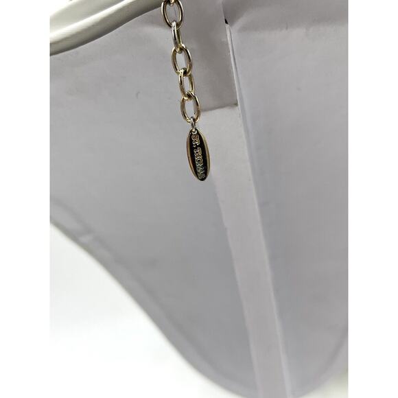 St. Thomas Etched Medallions Copper Tone Brown Suede Patina Statement Necklace - Picture 14 of 15